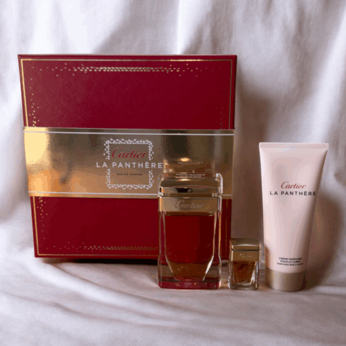 Alternative view of Cartier La Panthère Eau de Parfum 75 ml / Miniatura 6 ml / Crema Corpo 100 ml