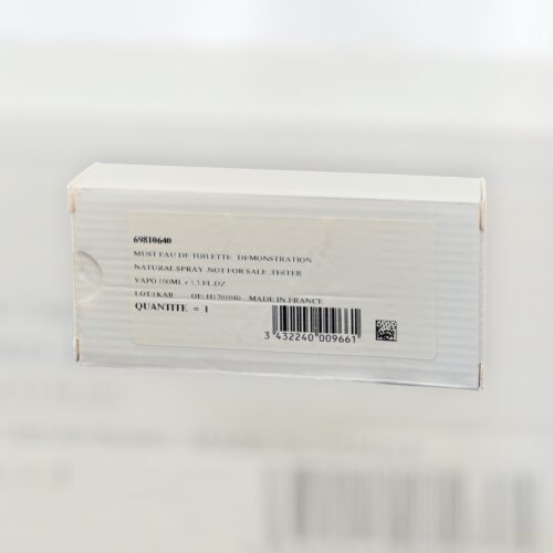 Alternative view of Must de Cartier Eau de Toilette 100 ml. Spray   “ TESTER “