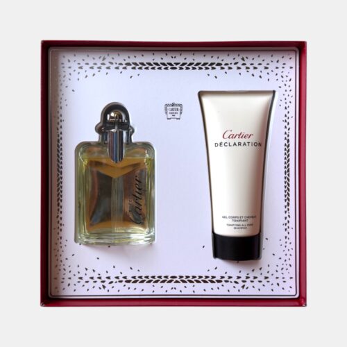 Coffret Dèclaration de Cartier EDT 50 ml Spray / Gel Corpo e Capelli Tonificante