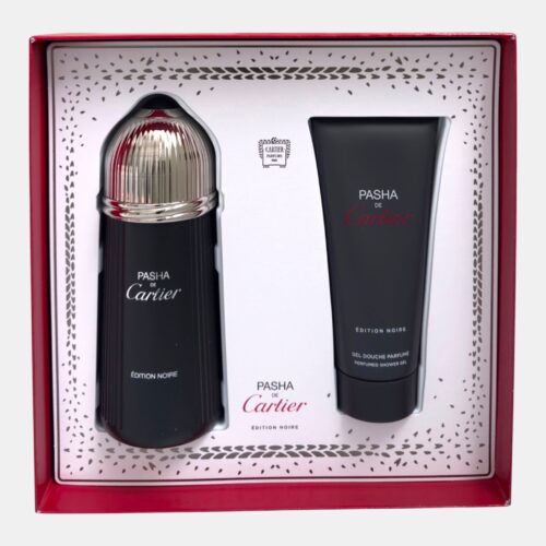 Coffret Cartier Pasha Edition Noire Eau de Toilette 100 ml. Spray / Gel Douche 100 ml.