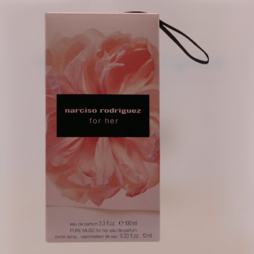 Narciso Rodriguez For Her EAU DE PARFUM 100 ML. SPRAY/SPRAY DA BORSETTA 10 ML.