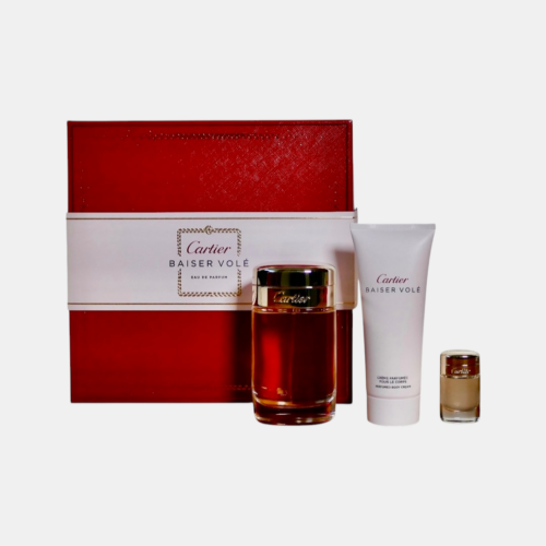 Alternative view of Coffret Cartier Baiser Volè Eau De Parfum 100 ml. Spray / Miniatura 6 ml. / Crema Corpo 100 ml.