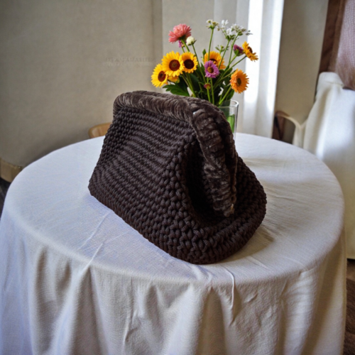 Alternative view of Borsa Clutch Mod.Viviana Hand Made With Love