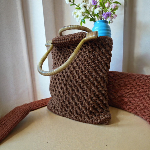 Alternative view of Borsa Crochet Mod.Sonia Hand Made With Love