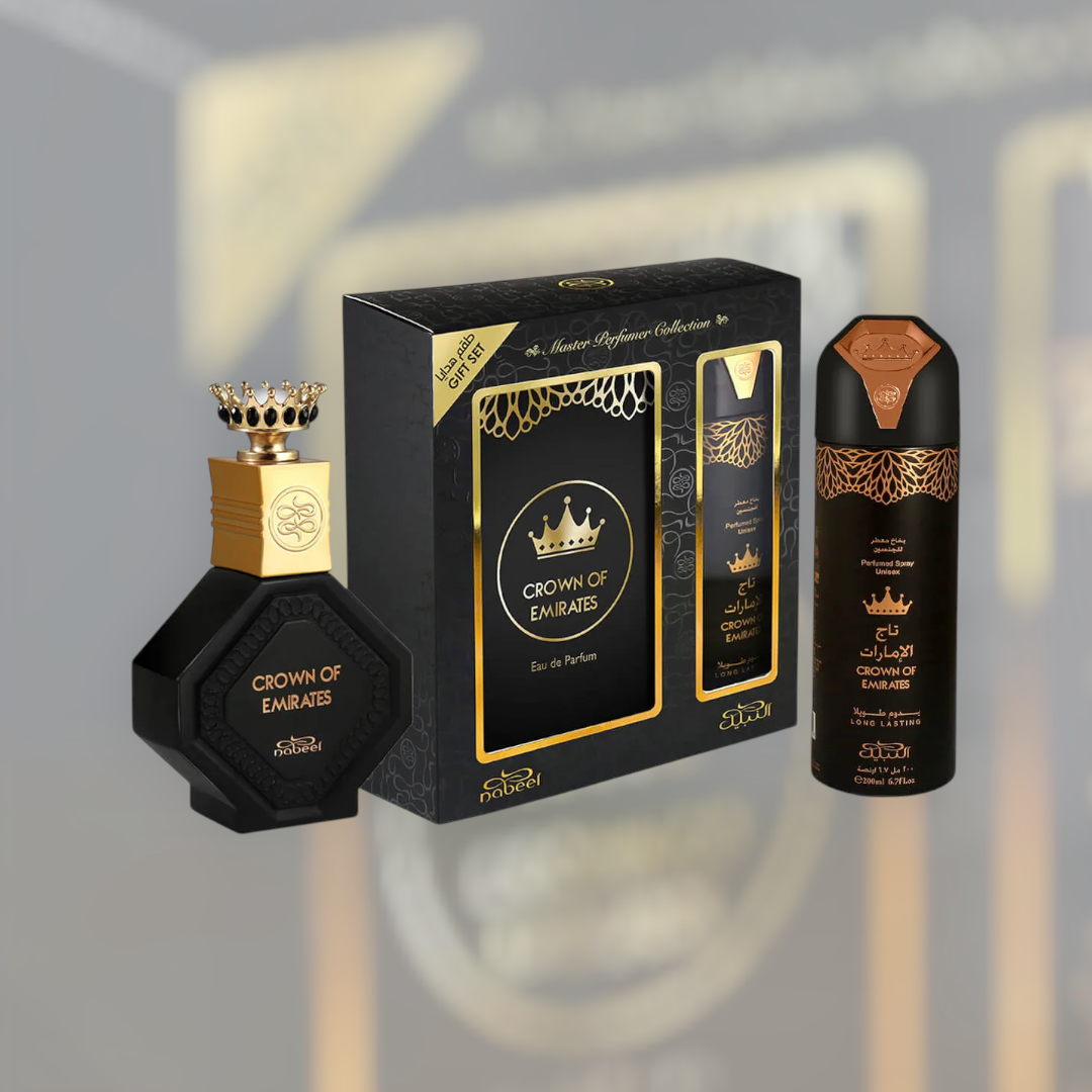 Crown of Emirates Eau de Parfum Unisex Spray 100 ml+Deo spray 200 ml