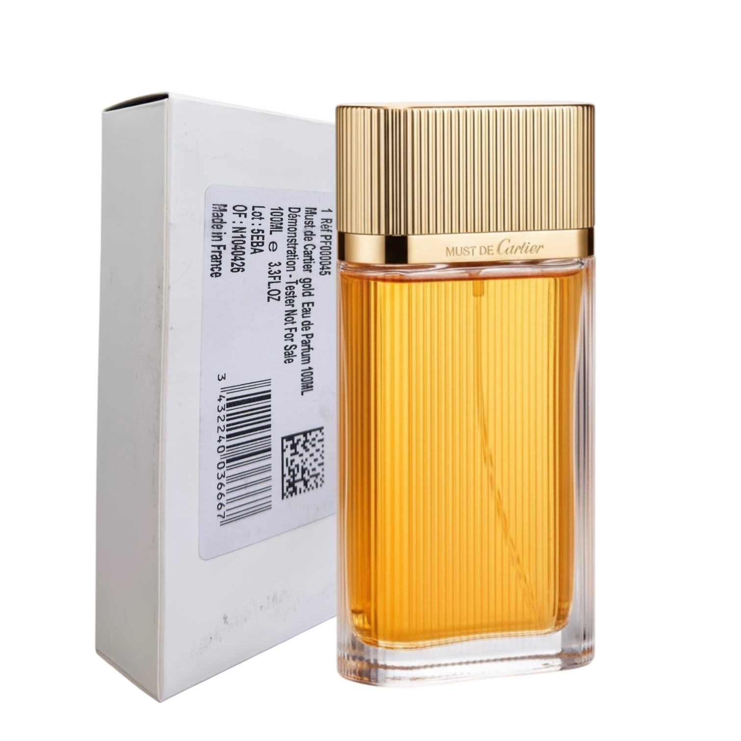 Must de Cartier Gold Eau de Parfum 100 ml. Spray (TESTER ) - immagine 2